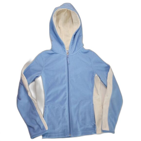 Vintage Lady Foot Locker Blue & Cream Fleece Tracksuit Size M - Picture 3 of 7